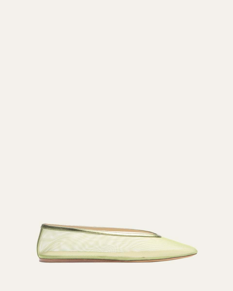 Luna Mesh Ballerina Flats